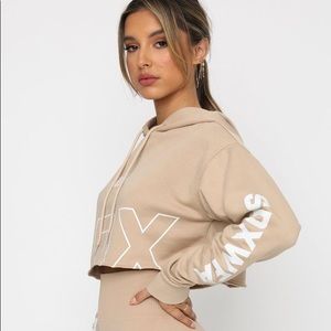 Brand New Sarah’s Day x WFA Round One Cropped Hoodie